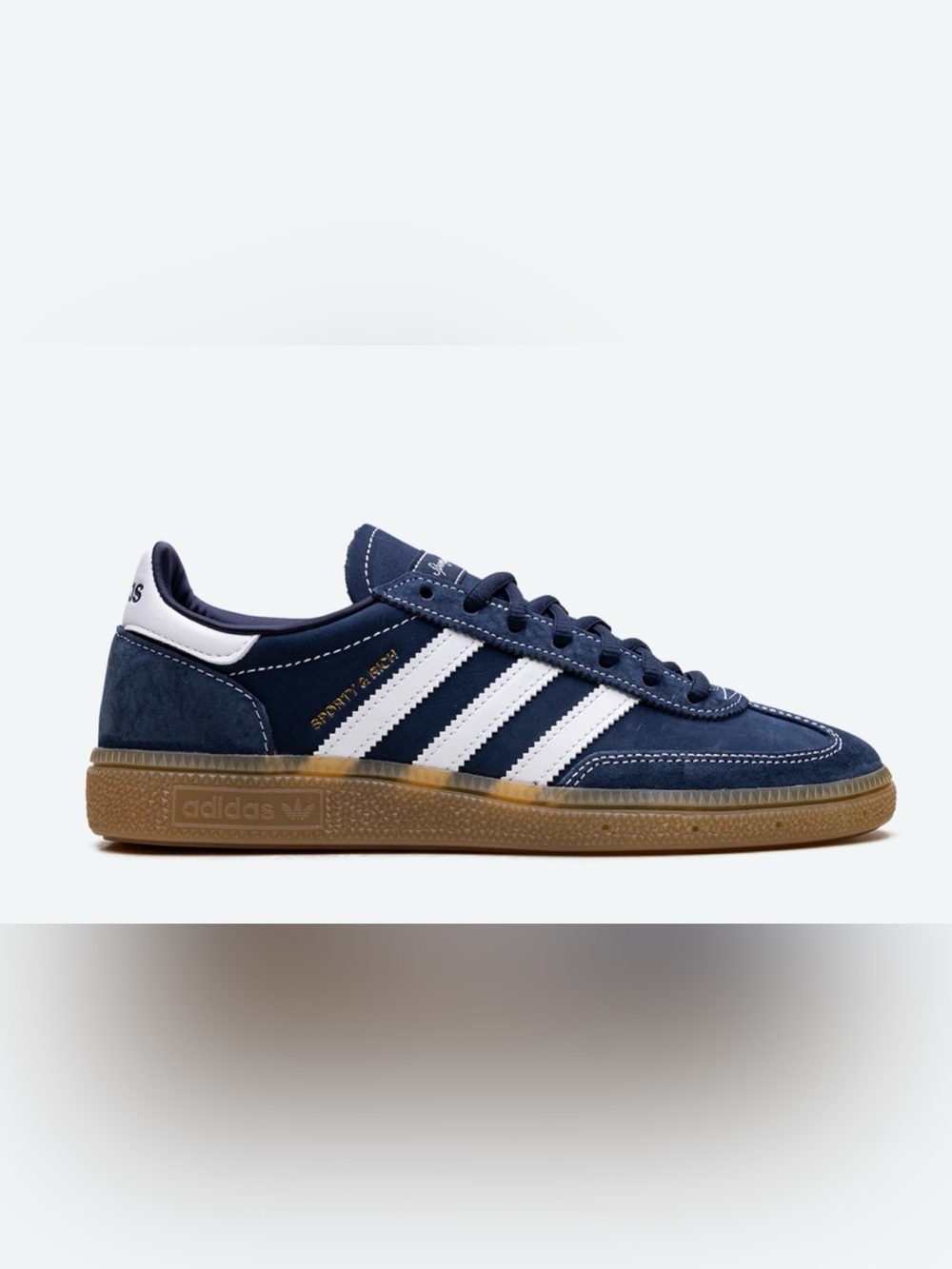 adidas Handball Spezial Sporty & Rich in Night Indigo size 7